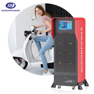 8-12-24 Slots Smart Battery Swapping Station 40DC -72VDC Batteriepaket für E-Bike, E-Motorrad, E-Scooter