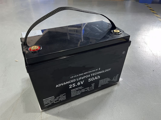 Solar LiFePO4 Speicherbatterie 12,8V 100Ah 1280Wh 25,6V 50Ah für Wohnwagen Wohnwagen Campingwagen
