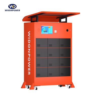 Widonpower 8/12/24 Kabinenbatterie-Austauschstation mit Smart Card und Multi-Protection-Sicherheitsschutz