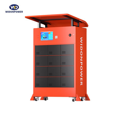 Erneuerbare Energiespeicher Umtauschstation E-Motor E-Bike E-Scooter Batterie Umtauschkabinett
