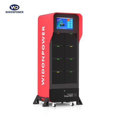 Bequeme QR-Code betrieben Smart Car Battery Exchange Hub für Motorrad / Scooter Leistung