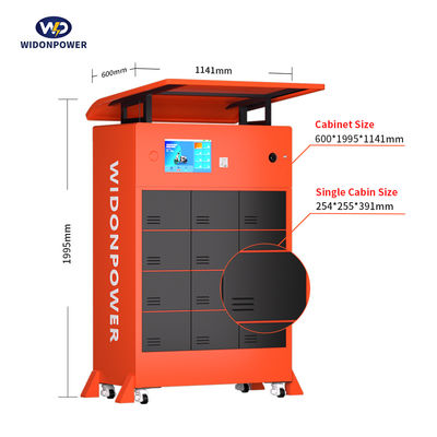 Hochkapazitäts-Smart Battery Exchange Cabinet CE-zertifiziertes Akkuwechselsystem